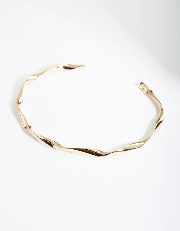 Lovisa - Gold Plated Twist Bangle