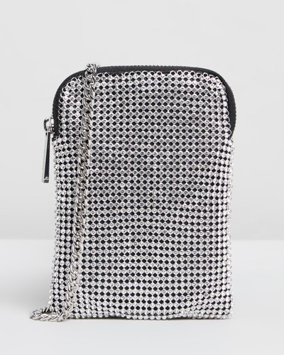 Fifi Diamante Pouch Bag