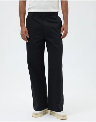 AERE - Relaxed Cotton Canvas Pants