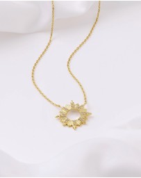 Wanderlust + Co - Sunseeker Gold Necklace