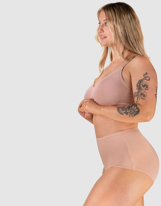 B Free Intimate Apparel - ﻿7 Pack﻿ Superfine﻿ 100% Cotton Full Brief