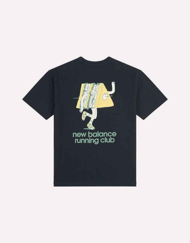 New Balance - Running Club Sandwich Back Graphic Tee