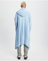 Surrounded By Ghosts - The Aikinite Hooded Rib Knit Cardigan