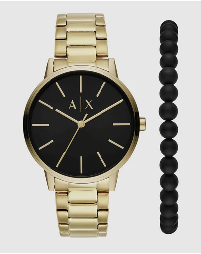 Armani Exchange - Gold Tone Analogue Watch