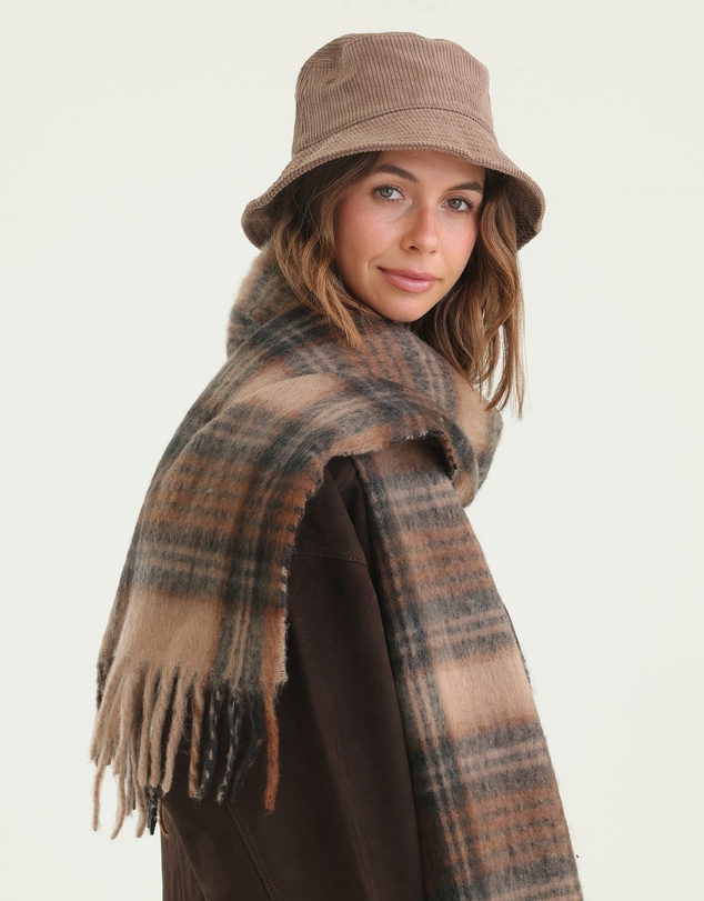 Morgan & Taylor - Harley Scarf in Brown