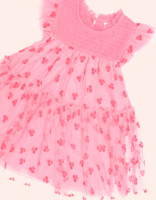 Huxbaby - Tropical Glitter Fruit Tulle Dress - Babies-Teens
