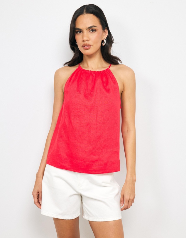 AERE - Ayla Linen Top
