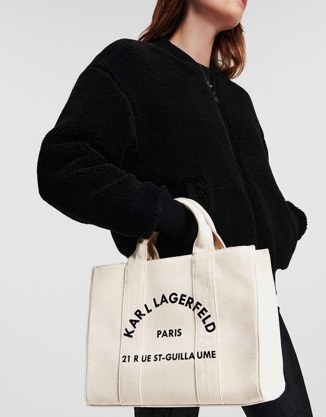 Karl Lagerfeld - Rue St-Guillaume Square Medium Tote Bag