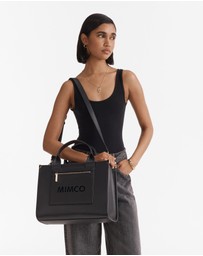 MIMCO - Patch Leather Tote Bag