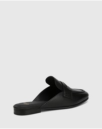 Wittner - Aaron Leather Backless Loafers