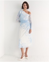 Staple the Label - Aurora Mesh Midi Dress