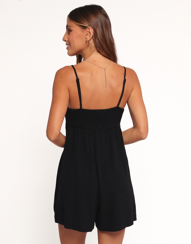 Petal & Pup - Quinley Playsuit - Black