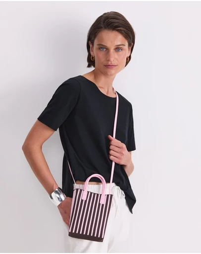 Sportscraft - Stripe Cross Over Bag