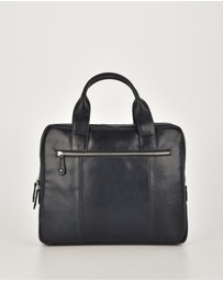 Cobb & Co - Turner Leather Laptop Satchel