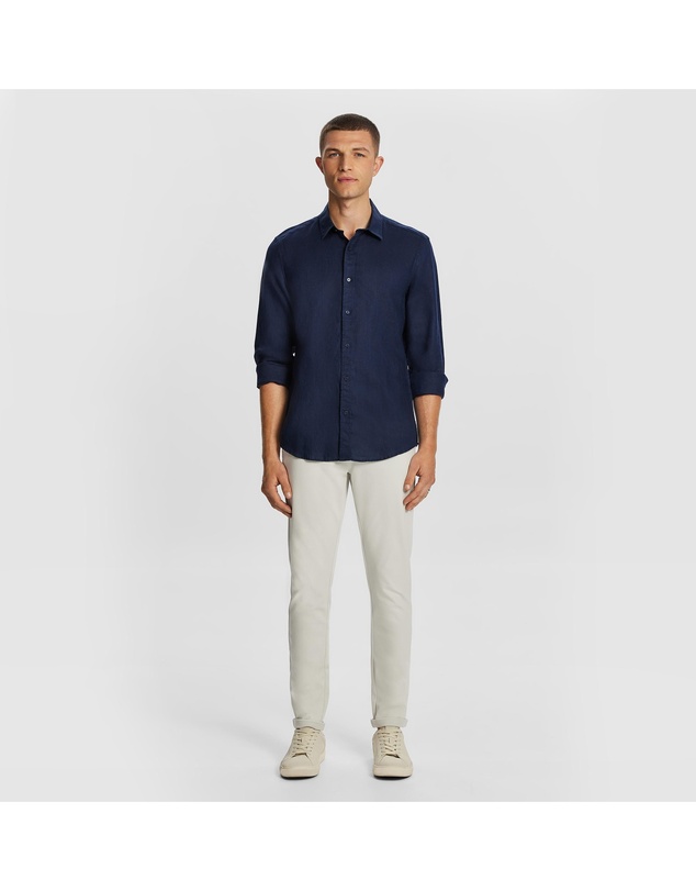 yd. - West Hampton Pure Linen Shirt