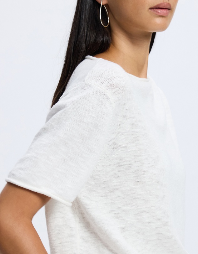 White By FTL - Daisy Knit Top