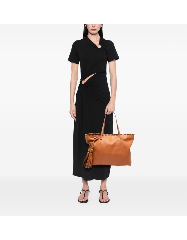 Pre-Loved by Azura Reborn - Pre-Loved Leather Peggy Braided Tote