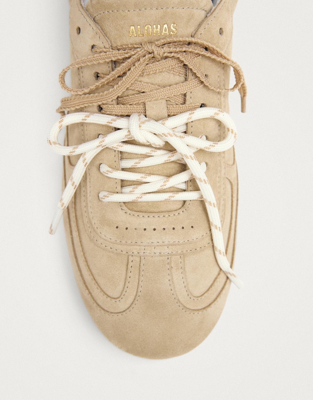Alohas - Tb.24 Suede Leather Sneakers - Women's
