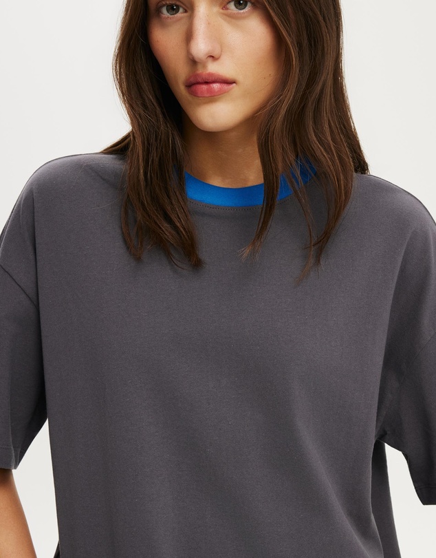 Cotton On - Boxy Short Sleeve Tee