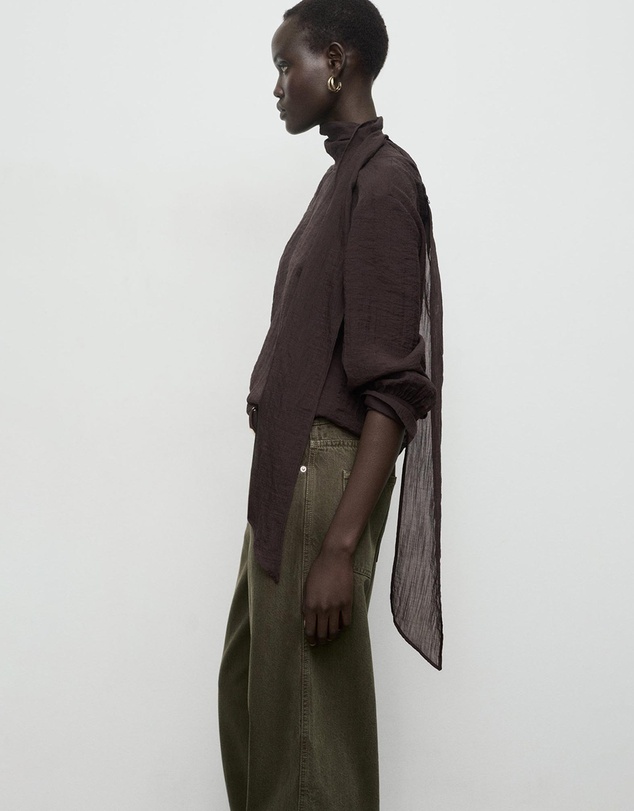 M.N.G - Low-Rise Barrel Jeans