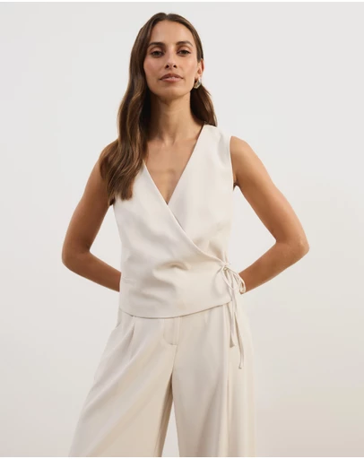 Atmos&Here - Freida Wrap Vest Top