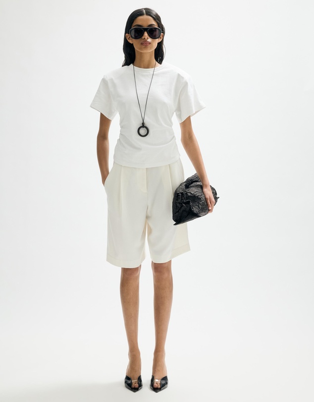 Minima Esenciales - Reese Structured Tuck Waist T-Shirt