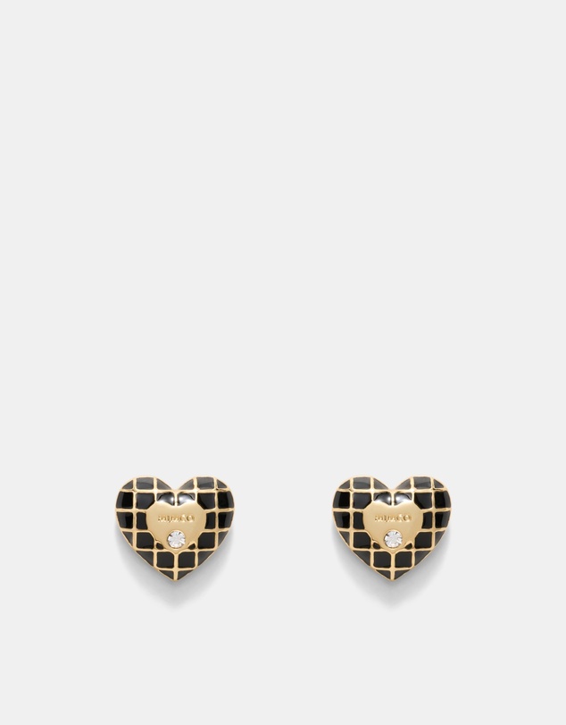 MIMCO - Dylan Heart Stud Earrings