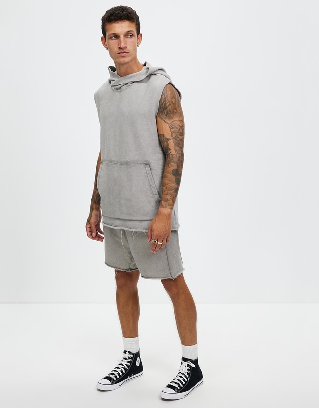 Surrounded By Ghosts - The Platinum French Terry Track Shorts