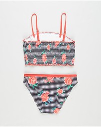 Bluesalt Beachwear - VacationTime Girls Ruched Bikini - Kids-Teens