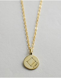 Native Sol - Libra Star Sign Pendant Necklace