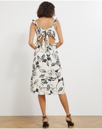 Atmos&Here - Perry Ruffle Midi Dress