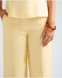 Forever New - Posey Linen Wide Leg Pants