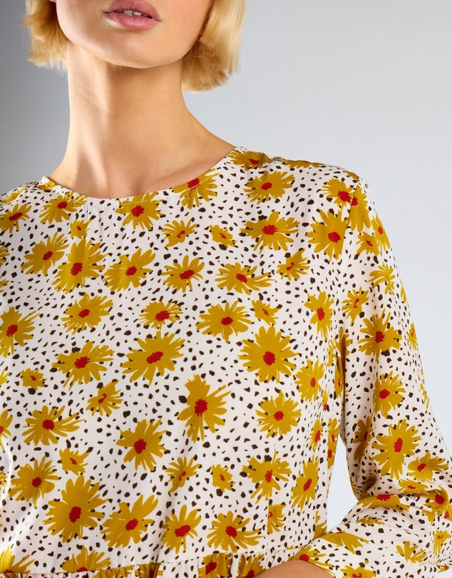 Glamorous - Midi Long Sleeve Wrap Dress