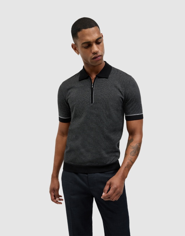 Politix - Joseph Stripe Knit Polo