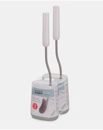 Joseph Joseph - Flex™ Lite Toilet Brush 2-pack - Grey/White