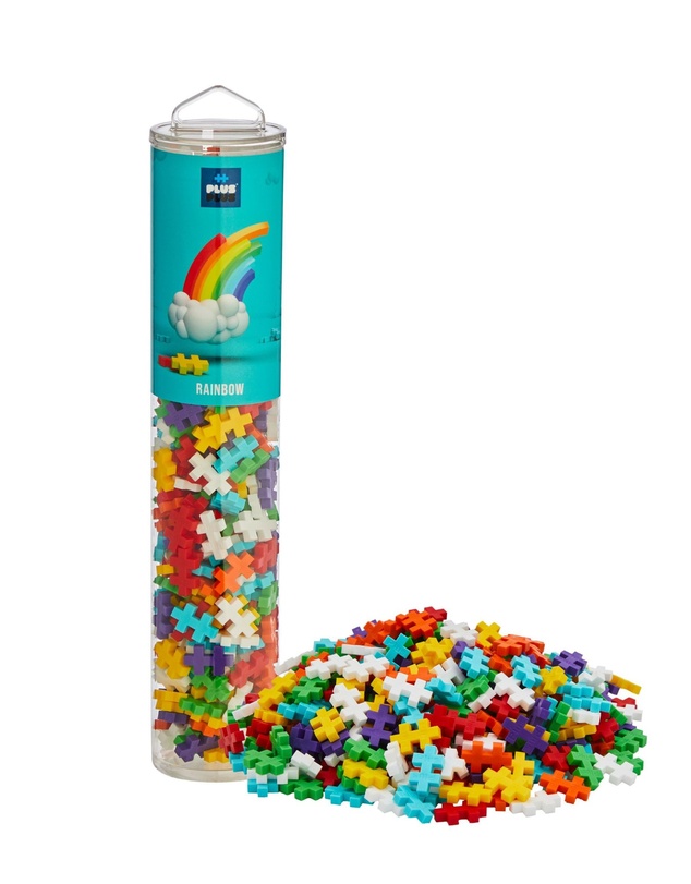 Plus Plus - Plus-Plus - Rainbow Color Mix - 240pcs Tube