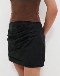 Calli - Mehala Tucked Mini Skirt