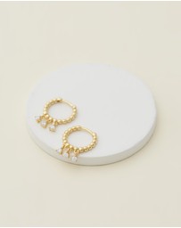 Native Sol - Sage Diamond Earrings