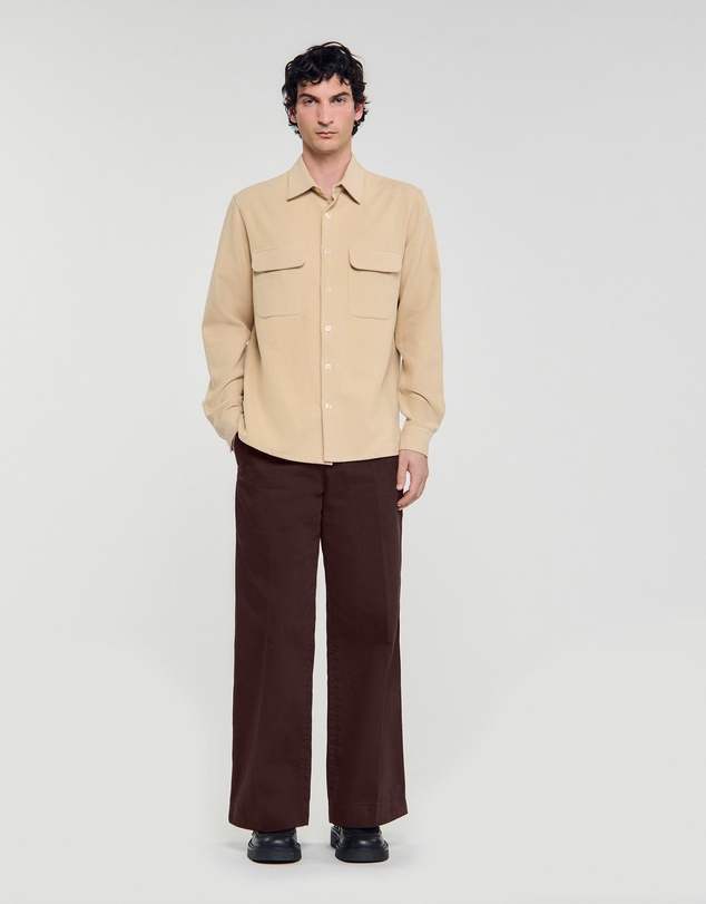 Sandro - Flannel Pocket Shirt