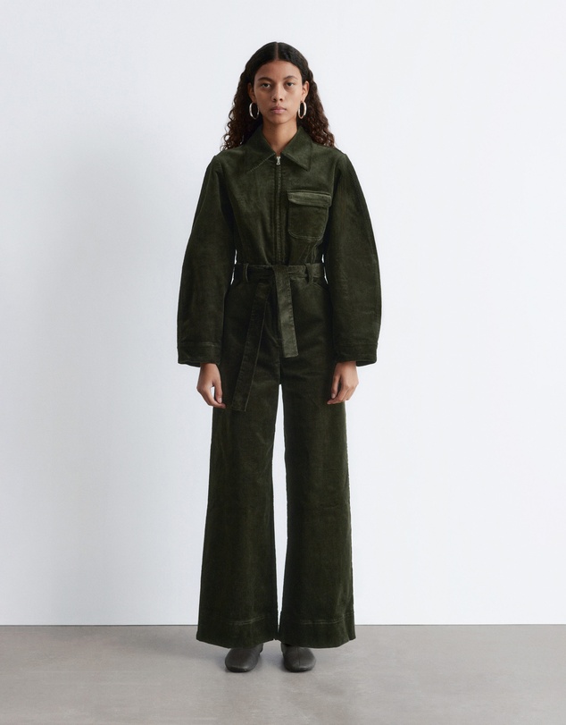 & Other Stories - Belted Corduroy Jumpsuit
