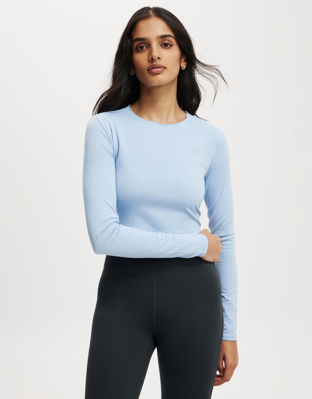 Cotton On Body Active - Open Tie Back LS Tee