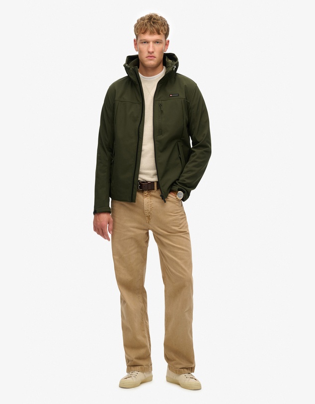 Superdry - Hooded Soft Shell Trekker Jacket