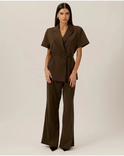 Tussah - Allira Pin Tuck Tailored Pants