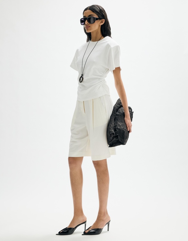 Minima Esenciales - Reese Structured Tuck Waist T-Shirt