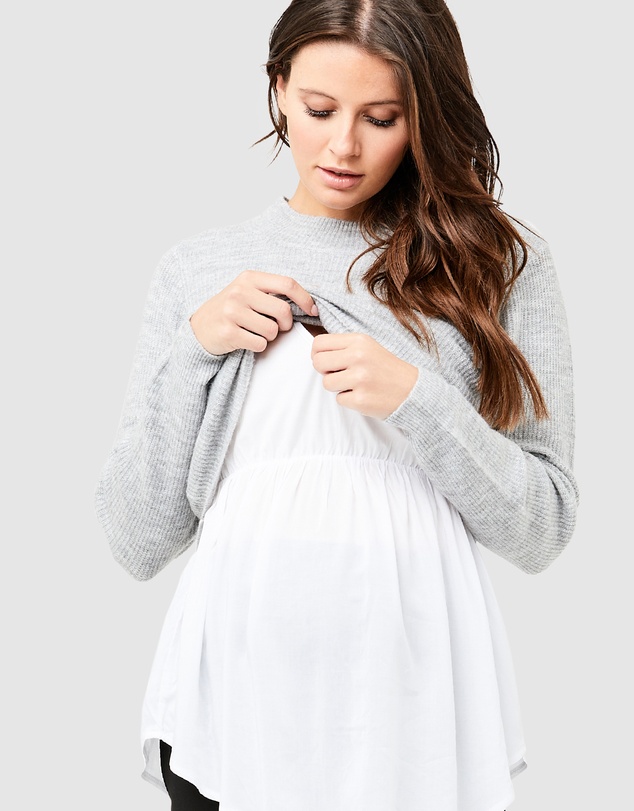 Ripe Maternity - Mandy Detachable Knit