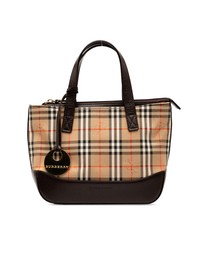 Pre-Loved by Azura Reborn - Pre-Loved Haymarket Check Canvas Handbag