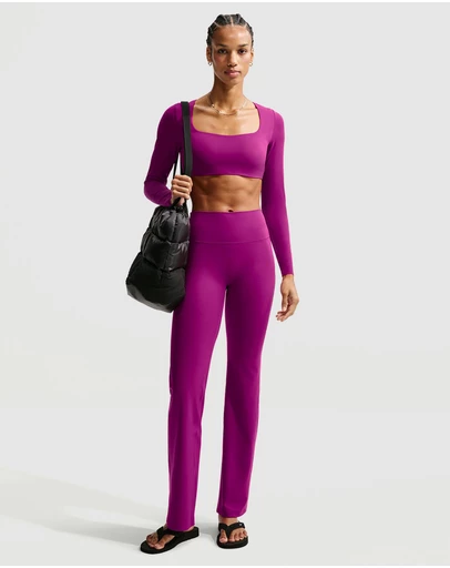 Nike - Nike Zenvy High-Waisted Flared Leggings
