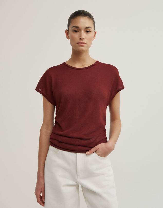 Witchery - Wide Shoulder Knit T-shirt