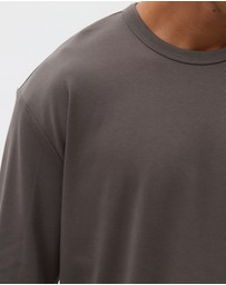 AERE - Relaxed Long Sleeve Cotton Tee