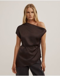 Witchery - Tipped Shoulder Top
